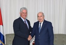 Glimpse into Cuban President’s official visit to Algeria, a country with enormous feeling of friendship, solidarity with Cuba